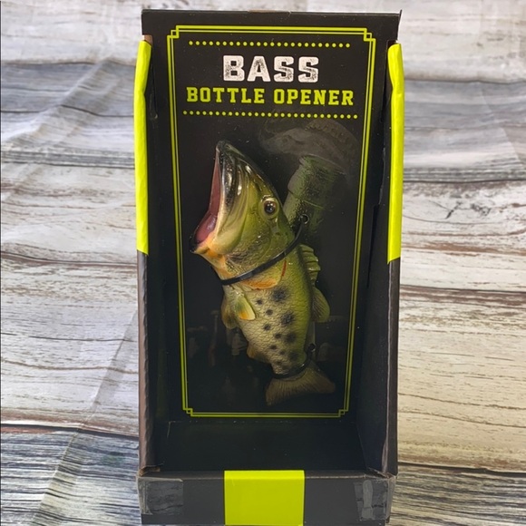 SAMSONICO Big Mouth Bass Bottle Opener Handheld 5.5 - Picture 4 of 9